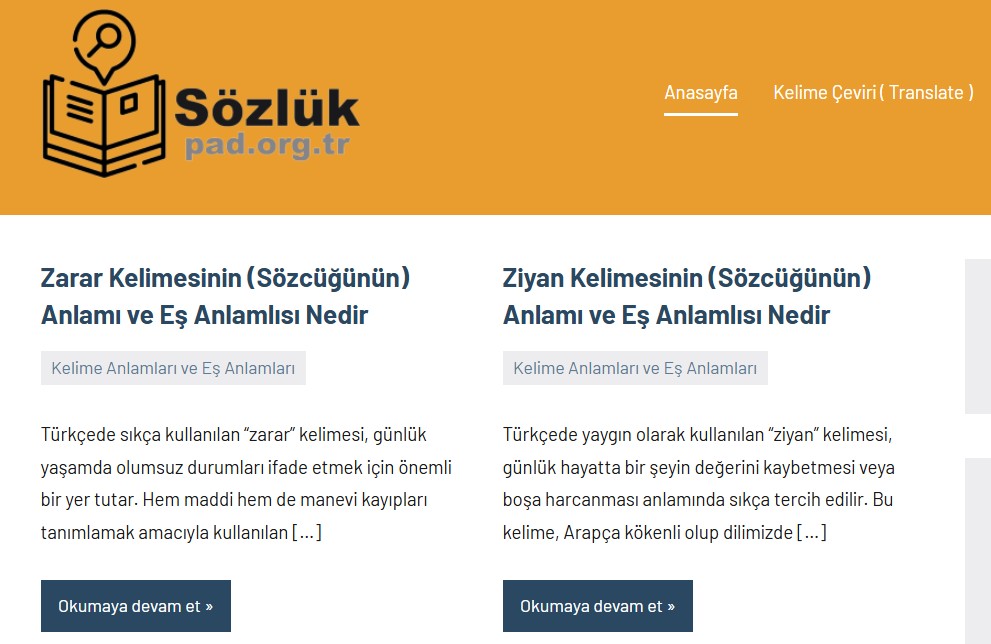 Kitap Eş Anlamlısı - Pad.org.tr